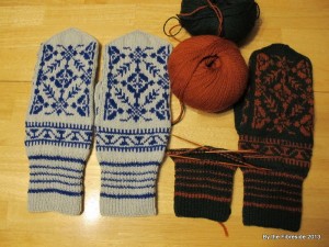 Christmas 2012 mittens